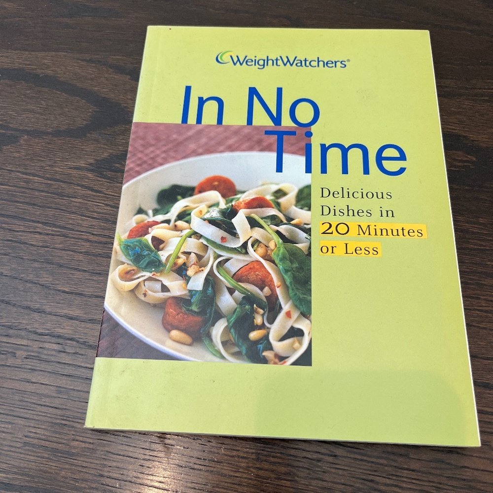 Weight watchers cookbook